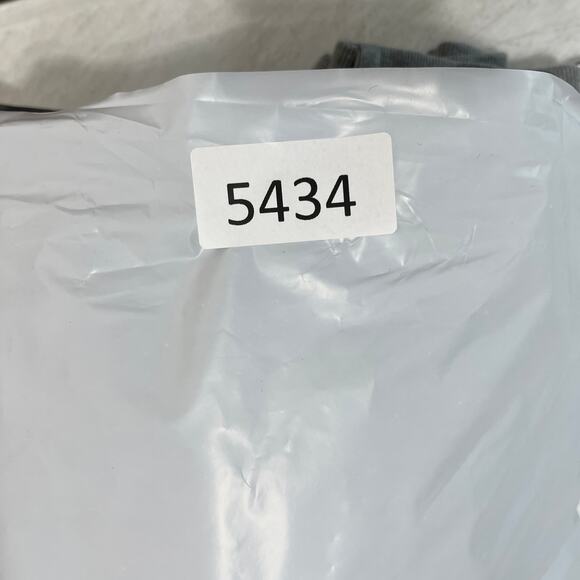 Lucky Brand Cardigan Sweater Mens XXL Gray Patches Zip Up Track Athletic Jeans - Picture 7 of 7